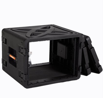 PP 8U 19 Inch Rack Mount Road Case مقاوم للماء والغبار - دليل