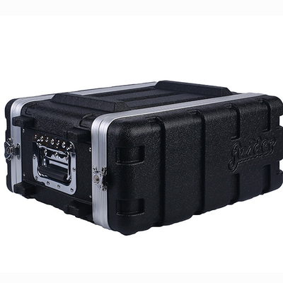 معالج الصوت 4u Road Case مقاوم للماء 4 U حقيبة رحلة ABS 12 بوصة العمق