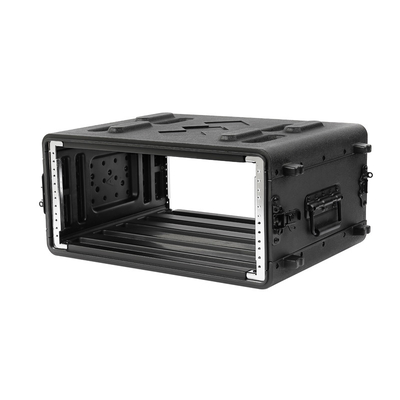 PE 15 &quot;عمق 4U Space Flight Rack Case ، أسود 480X390X178MM