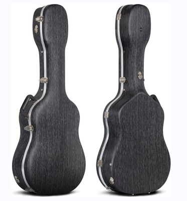 جراب صلب مقاوم للماء من مادة ABS Galaxy Acoustic Guitar من الفوم وبطانة من القطيفة