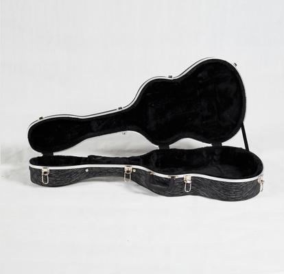 جراب صلب مقاوم للماء من مادة ABS Galaxy Acoustic Guitar من الفوم وبطانة من القطيفة