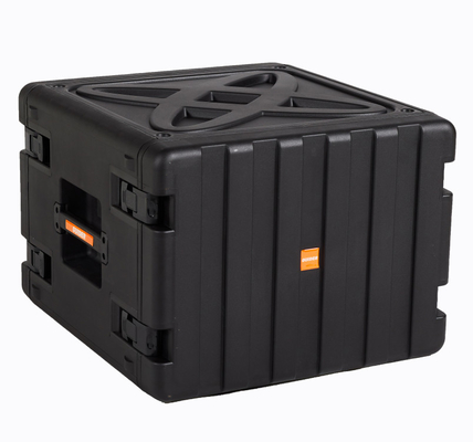 PP 8U 19 Inch Rack Mount Road Case مقاوم للماء والغبار - دليل