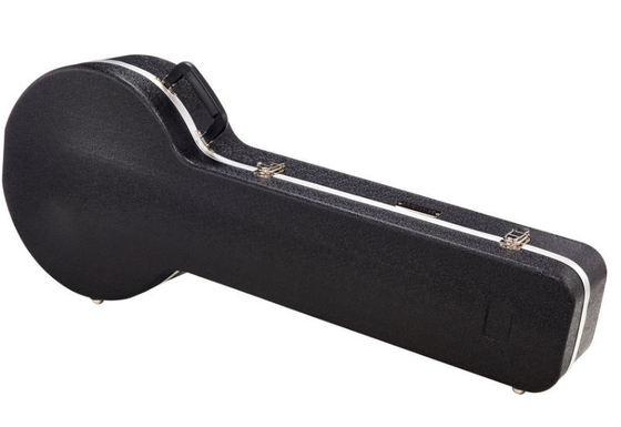 عززت ABS Hardshell Banjo Case Soft Plush 3 مزلاج مطلي بالكروم الثلاثي