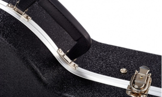 عززت ABS Hardshell Banjo Case Soft Plush 3 مزلاج مطلي بالكروم الثلاثي